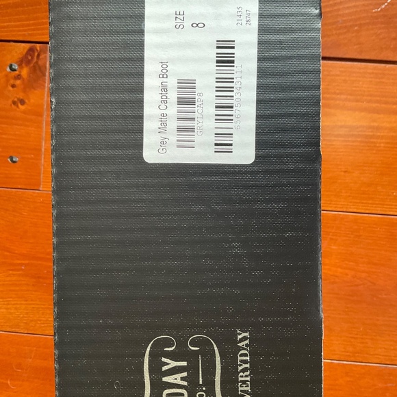 Thursday Boots Men’s Gray Captain Lace Up Size 8 - Picture 7 of 7